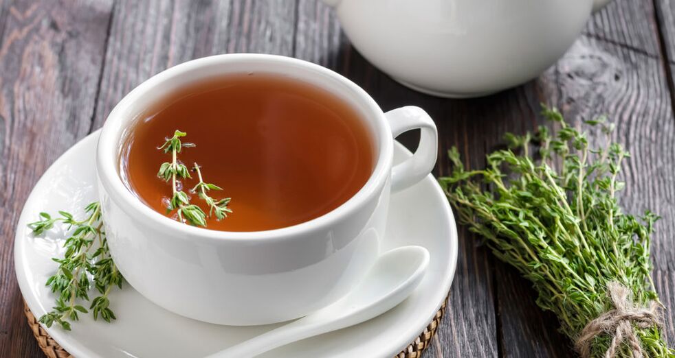 Tymeal tea will help a woman stop drinking alcohol