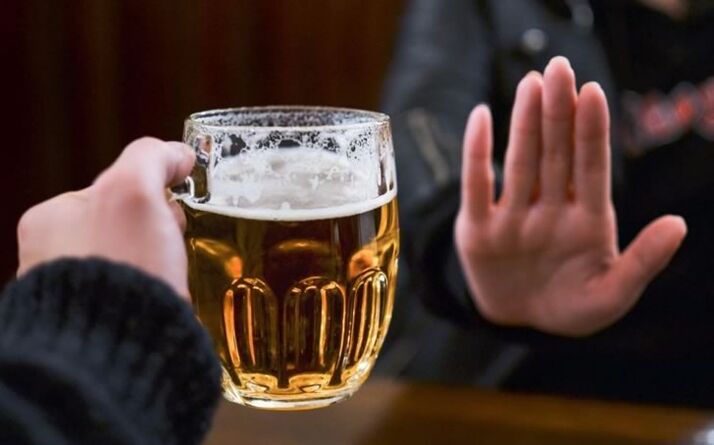 Giving up beer